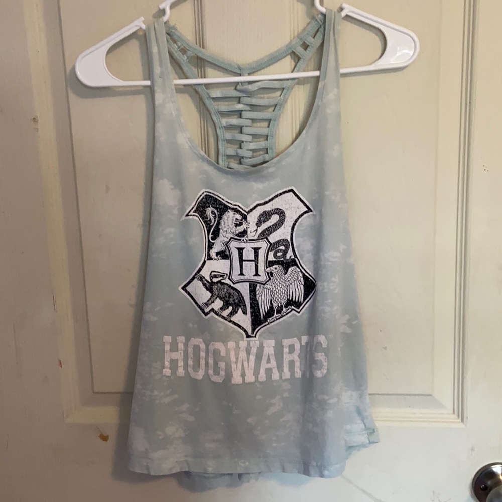 Harry Potter hogwarts tank lounge wear tie dye